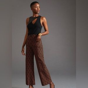 Brand New Colette Cropped Wide Leg Ponte-Pants by Maeve